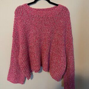 Oversized Pink Sweater